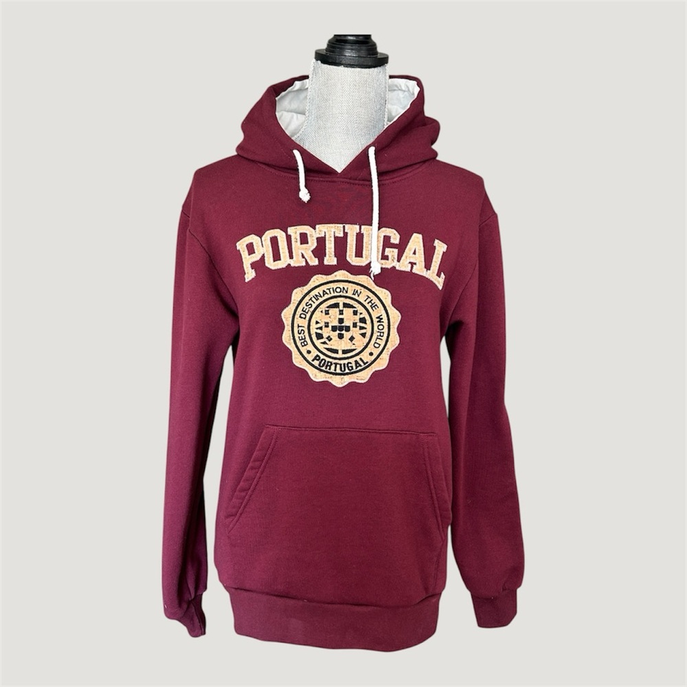 Portugal Maroon Hoodie
